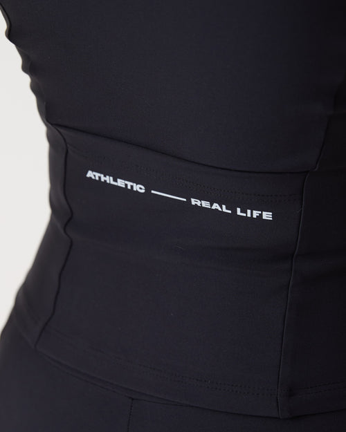 Regata Performance Pocket Run - Preto