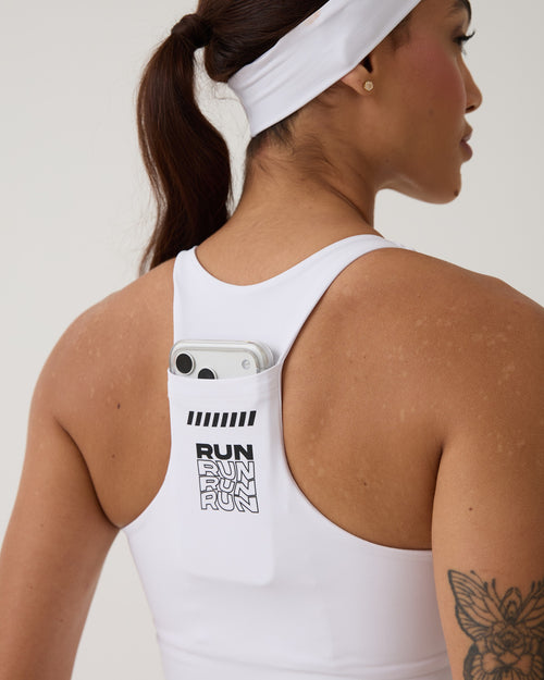 Regata Nadador Bolso Run Club - Branco