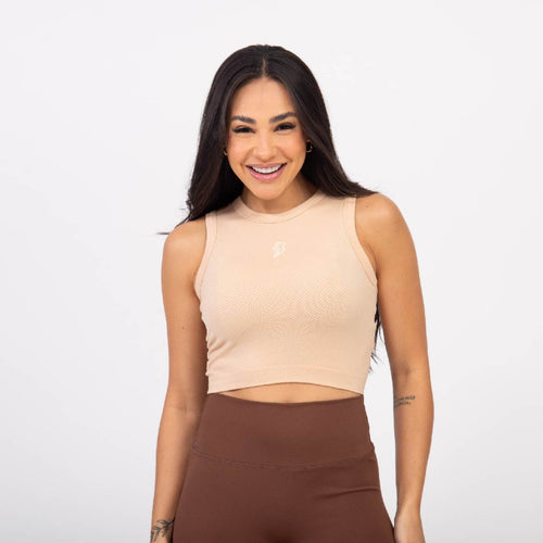 Regata Cropped Flex - Areia