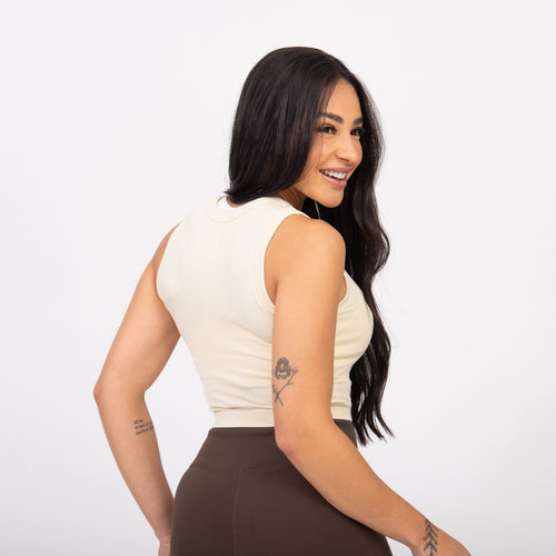 Regata Cropped Flex - Creme