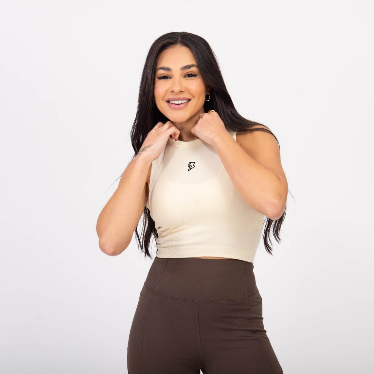 Regata Cropped Flex - Creme