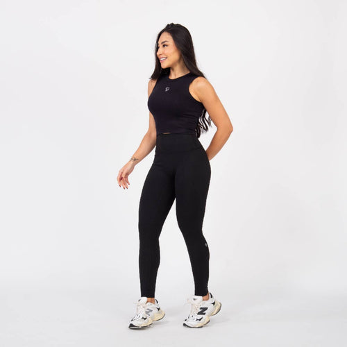 Regata Cropped Flex - Preto