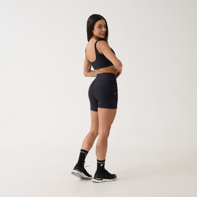 Short Bolso Unilateral - Preto