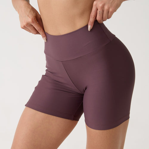 Short Bolso Unilateral - Ameixa