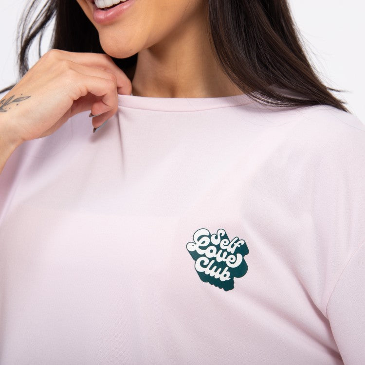 T-shirt Oversized Sport Self Club - Ballet