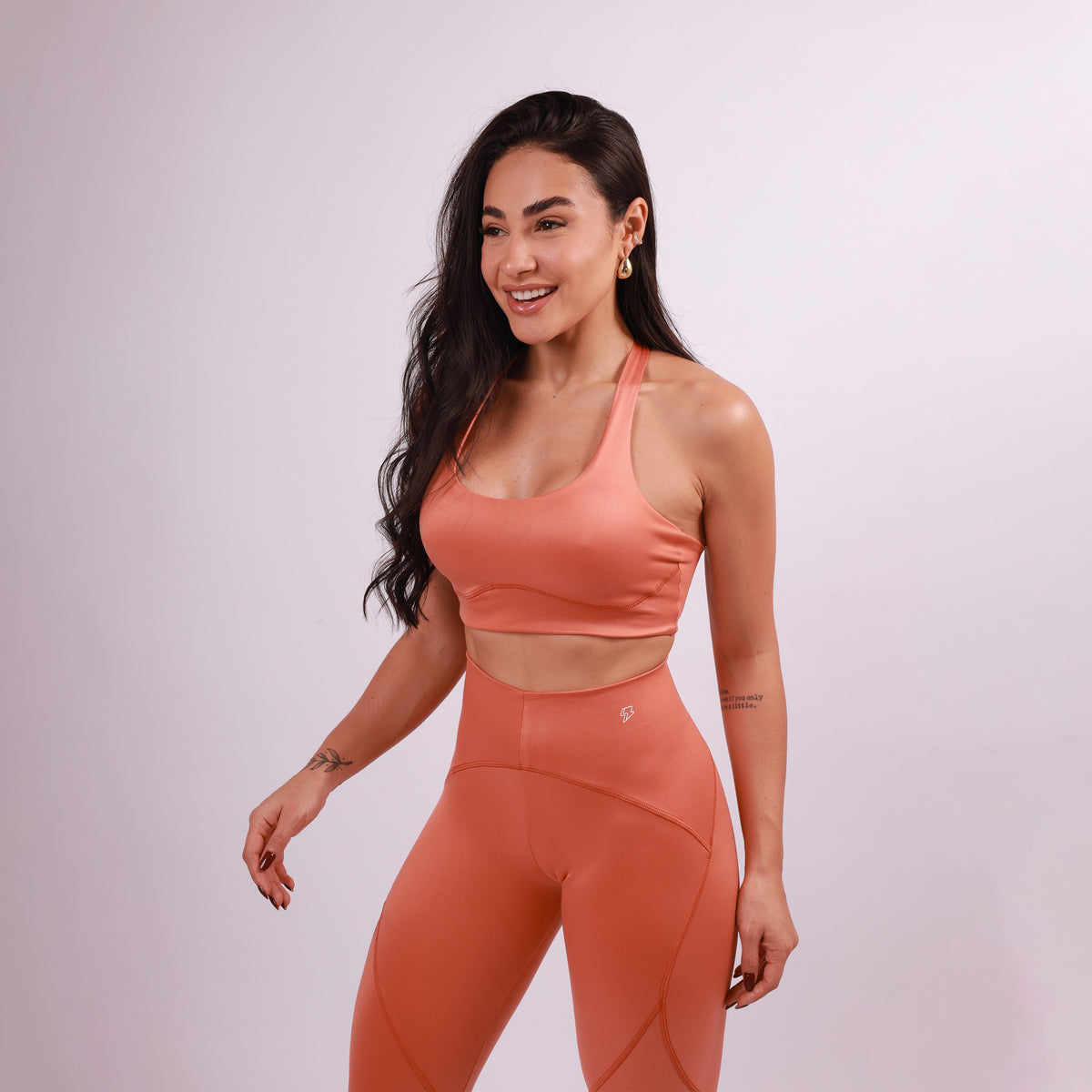 Top Nadador Sculpt Shine - Pêssego Intenso
