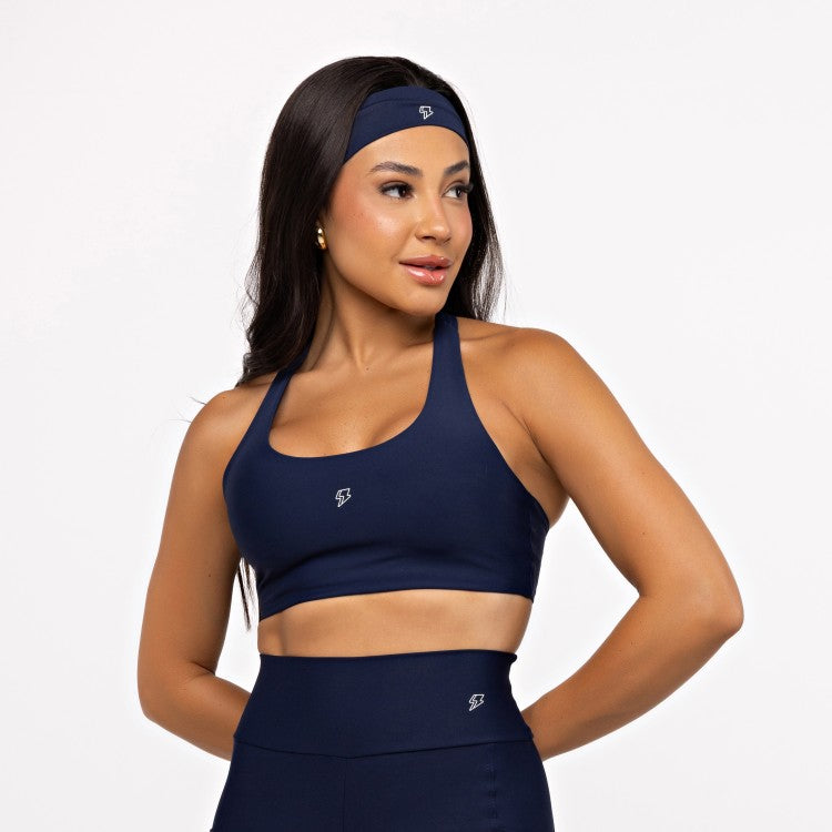 Top Nadador Slim - Marinho Profundo