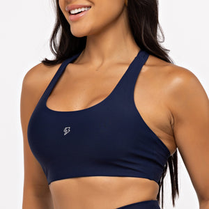 Top Nadador Slim - Marinho Profundo