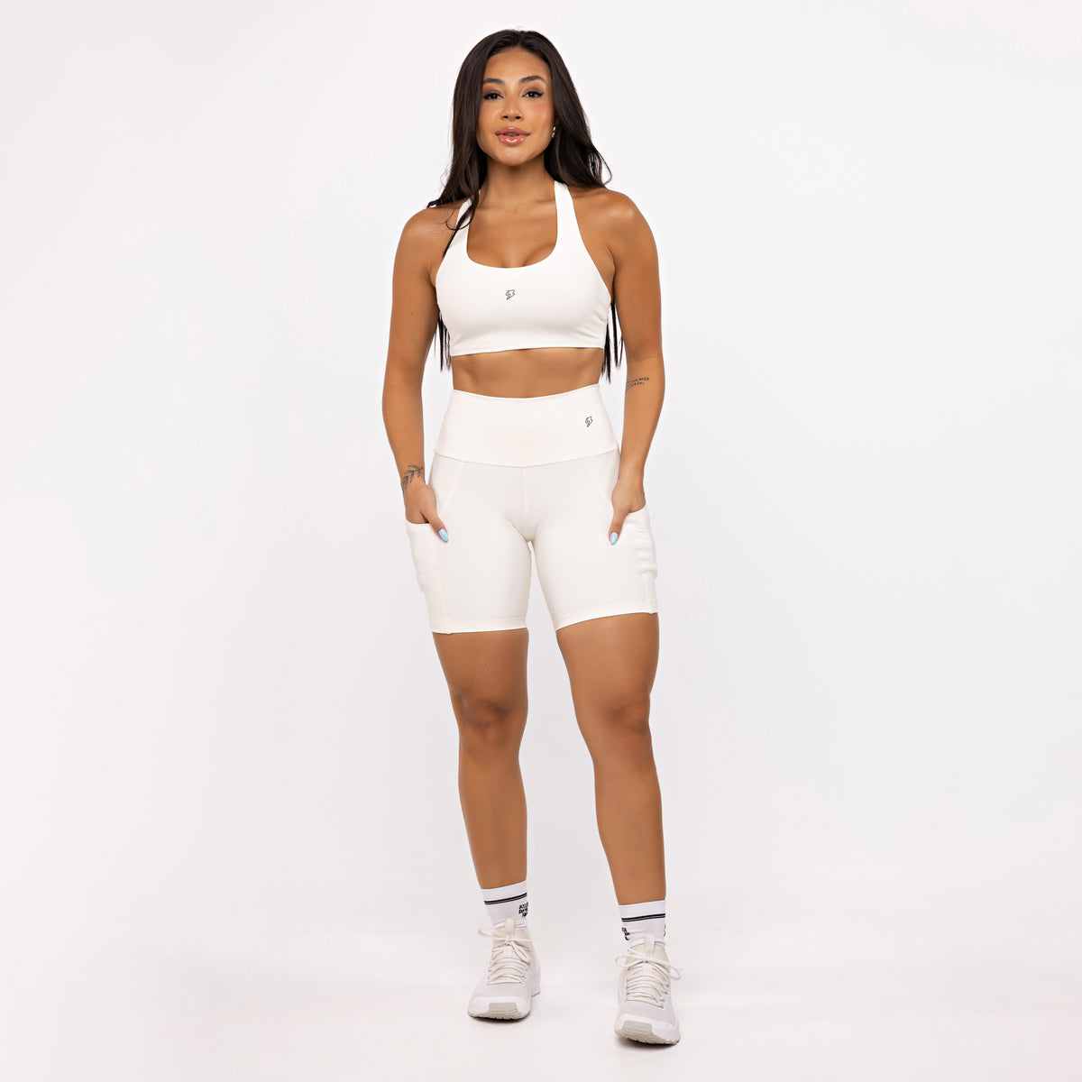 Top Nadador Slim - Off White