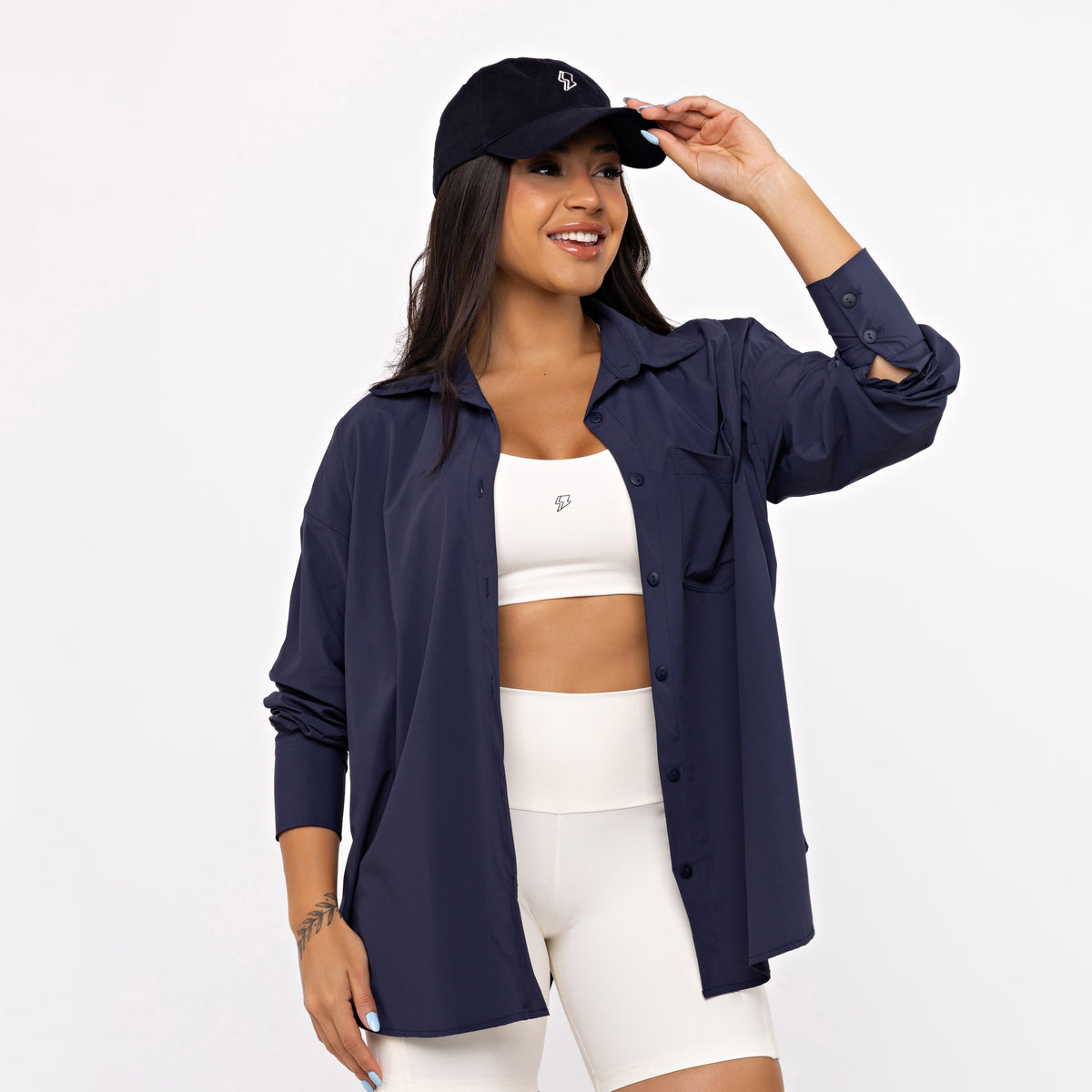 Top Nadador Slim - Off White