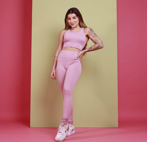 Top Nadador Seamless - Rosa Cárdio