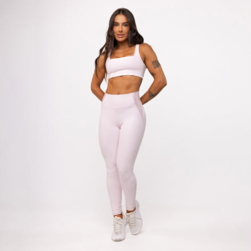Top Camiseta Decote Quadrado - Ballet