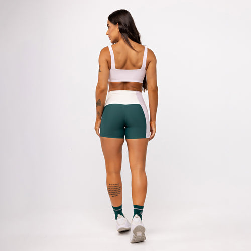 Top Camiseta Decote Quadrado - Ballet